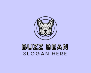 French Bulldog Dog logo design