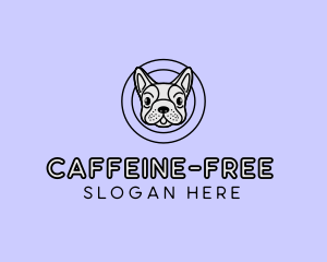 French Bulldog Dog logo design