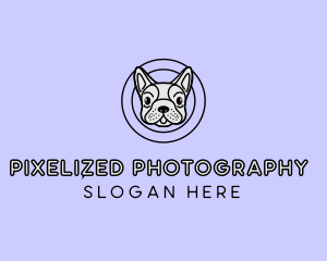 French Bulldog Dog logo design