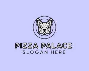 French Bulldog Dog logo design