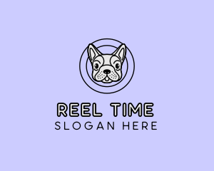 French Bulldog Dog logo design