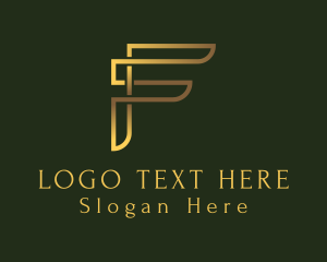 Luxury Gold Letter logo