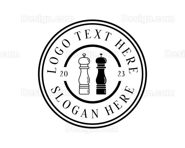 Kitchen Salt Pepper Logo