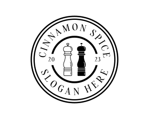 Kitchen Salt Pepper logo design