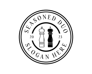 Kitchen Salt Pepper logo design