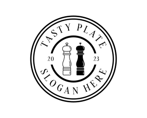 Kitchen Salt Pepper logo design