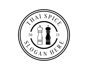 Kitchen Salt Pepper logo design