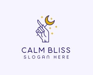 Celestial Hand Astrologist logo design