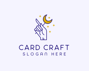 Celestial Hand Astrologist logo design