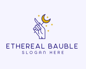 Celestial Hand Astrologist logo design