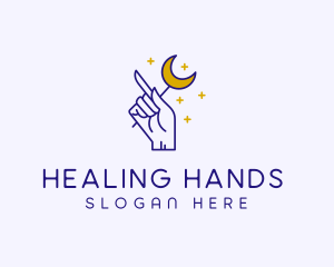 Celestial Hand Astrologist logo design