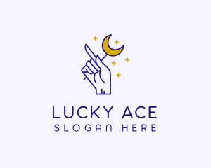 Celestial Hand Astrologist logo design