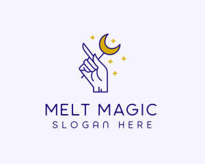 Celestial Hand Astrologist logo design