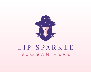 Beautiful Fashion Woman logo design