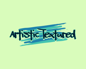 Artist Painting Graffiti logo design