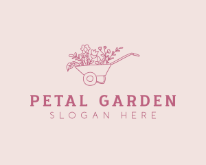 Floral Landscaping Plant logo design