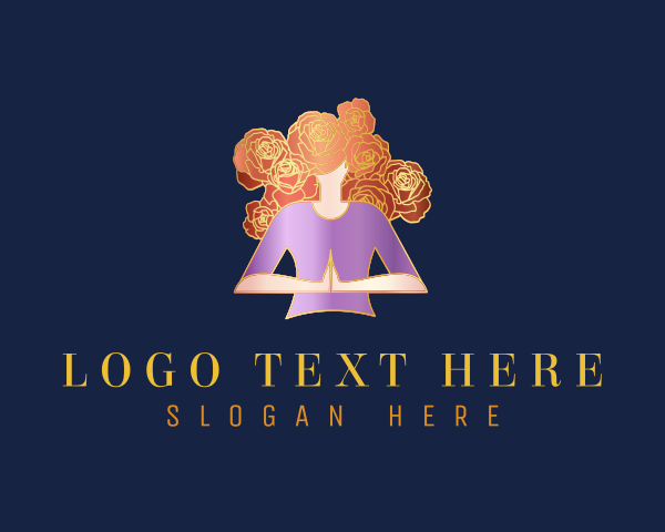 Flowershop logo example 2