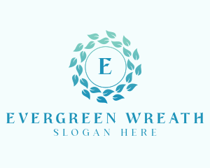 Natural Organic Leaves logo design