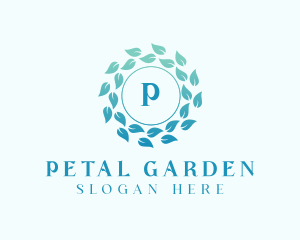 Natural Organic Leaves logo design