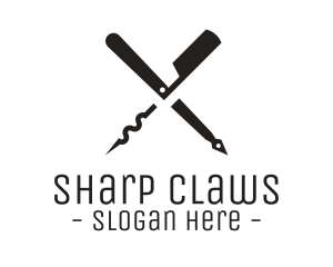 Monochromatic Cutting Tools logo design