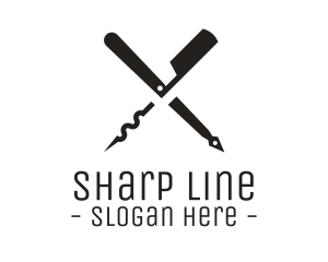 Monochromatic Cutting Tools logo design