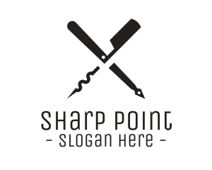 Monochromatic Cutting Tools logo design