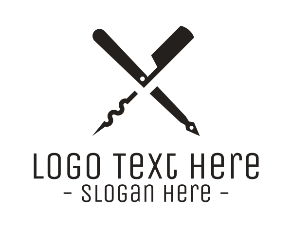 Cutting Tool logo example 4