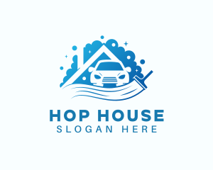 Car House Cleaning logo design