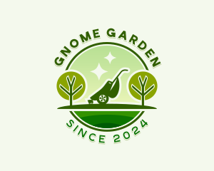 Gardening Lawn Mower logo design