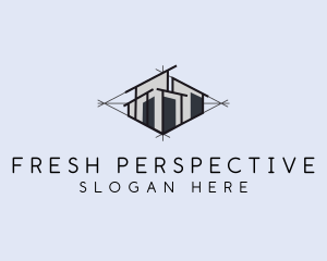 Isometric Architect Perspective logo