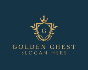 Boutique Crown Shield logo design