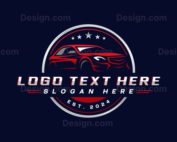 Automotive Sedan Restoration Logo