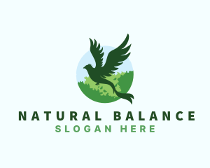 Quetzal Bird Nature logo