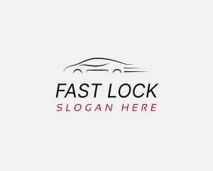 Fast Car Automotive logo design