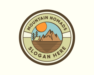 Mountain Camp Park logo design