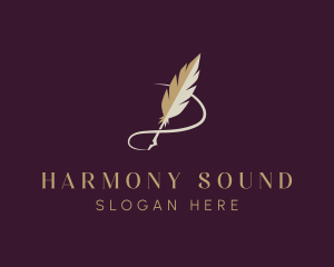 Luxury Feather Quill  Logo