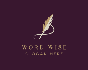 Luxury Feather Quill  logo