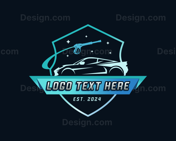 Automotive Car Wash Logo