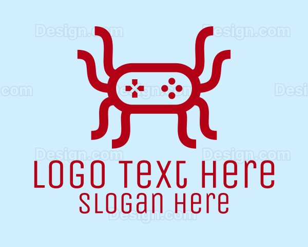 Red Console Spider Logo