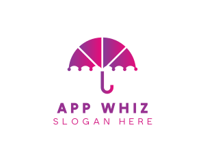 Digital Umbrella App logo design