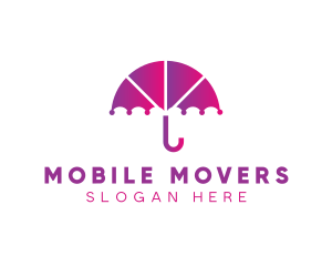 Digital Umbrella App logo design