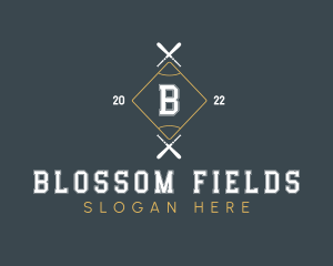 Baseball Field Sport logo design