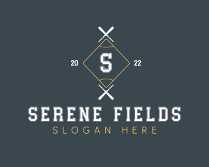 Baseball Field Sport logo design