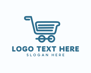 Grocery Shopping Cart logo