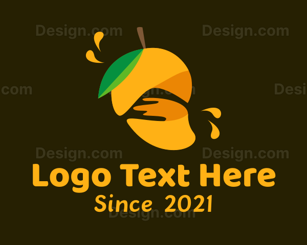 Mango Fruit Juice Logo