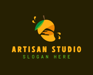 Mango Fruit Juice  logo design