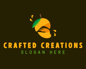 Mango Fruit Juice  logo design