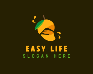 Mango Fruit Juice  logo design