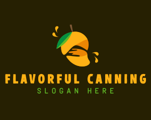 Mango Fruit Juice  logo design