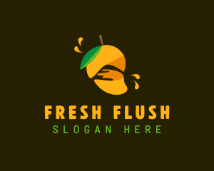 Mango Fruit Juice  logo design